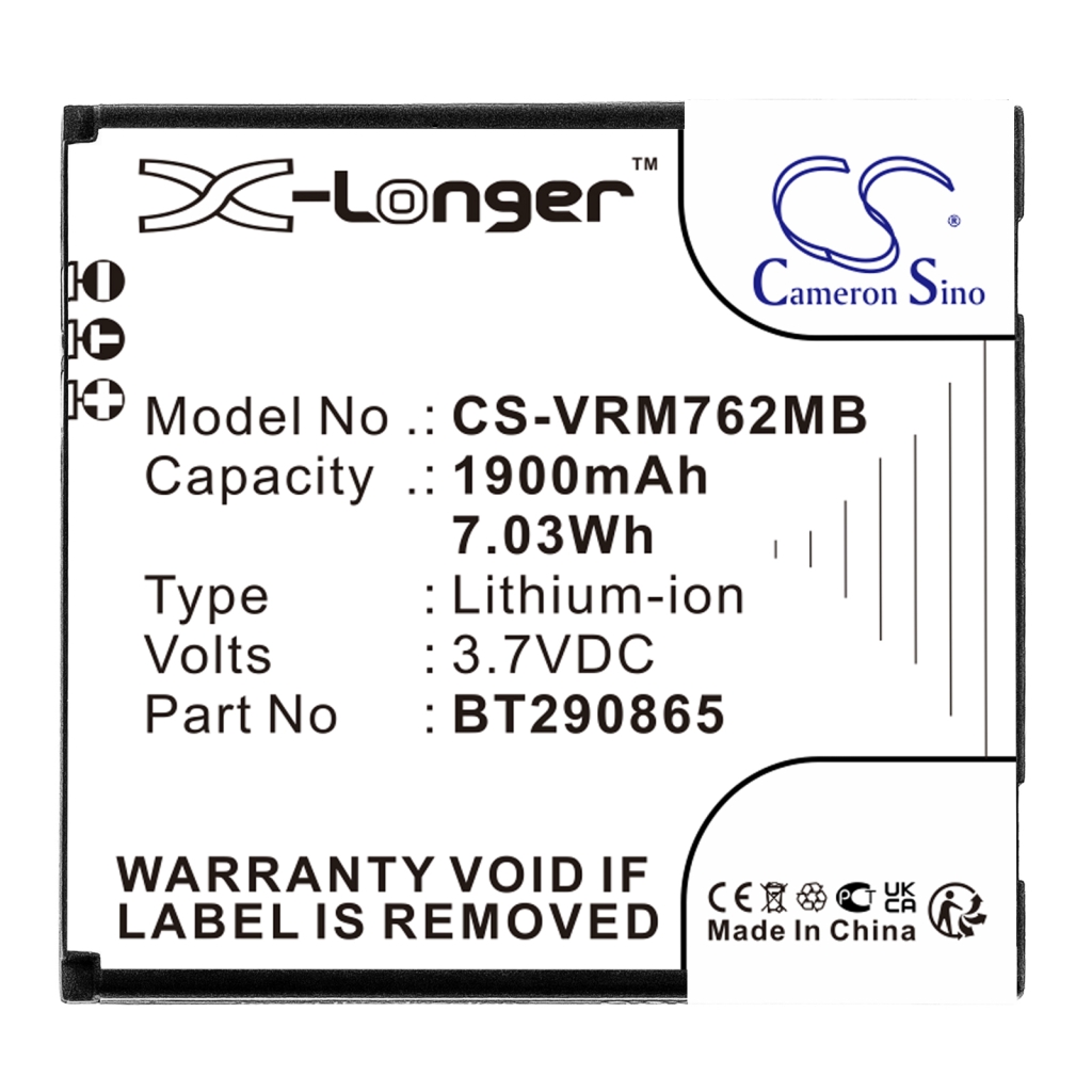 Batterie Sostituisce BT290865