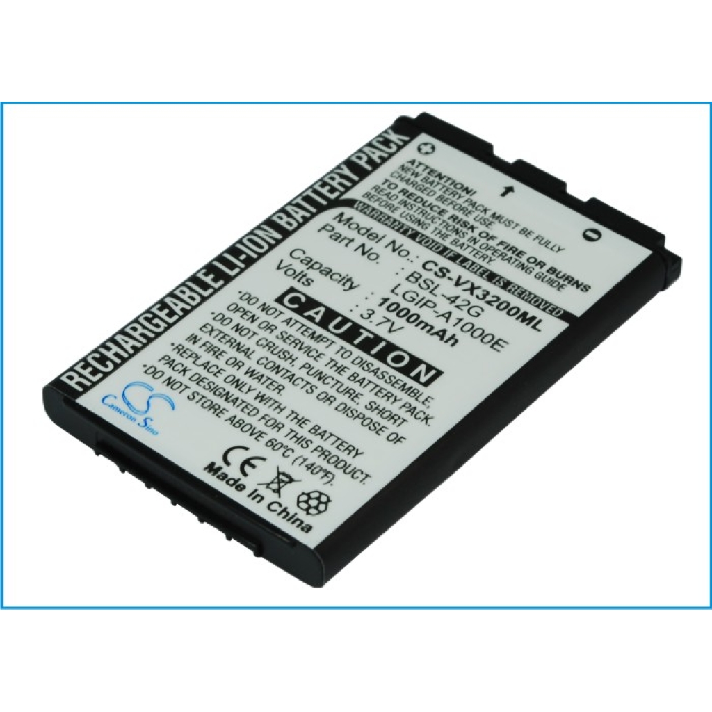 Batteria del telefono cellulare LG CS-VX3200ML