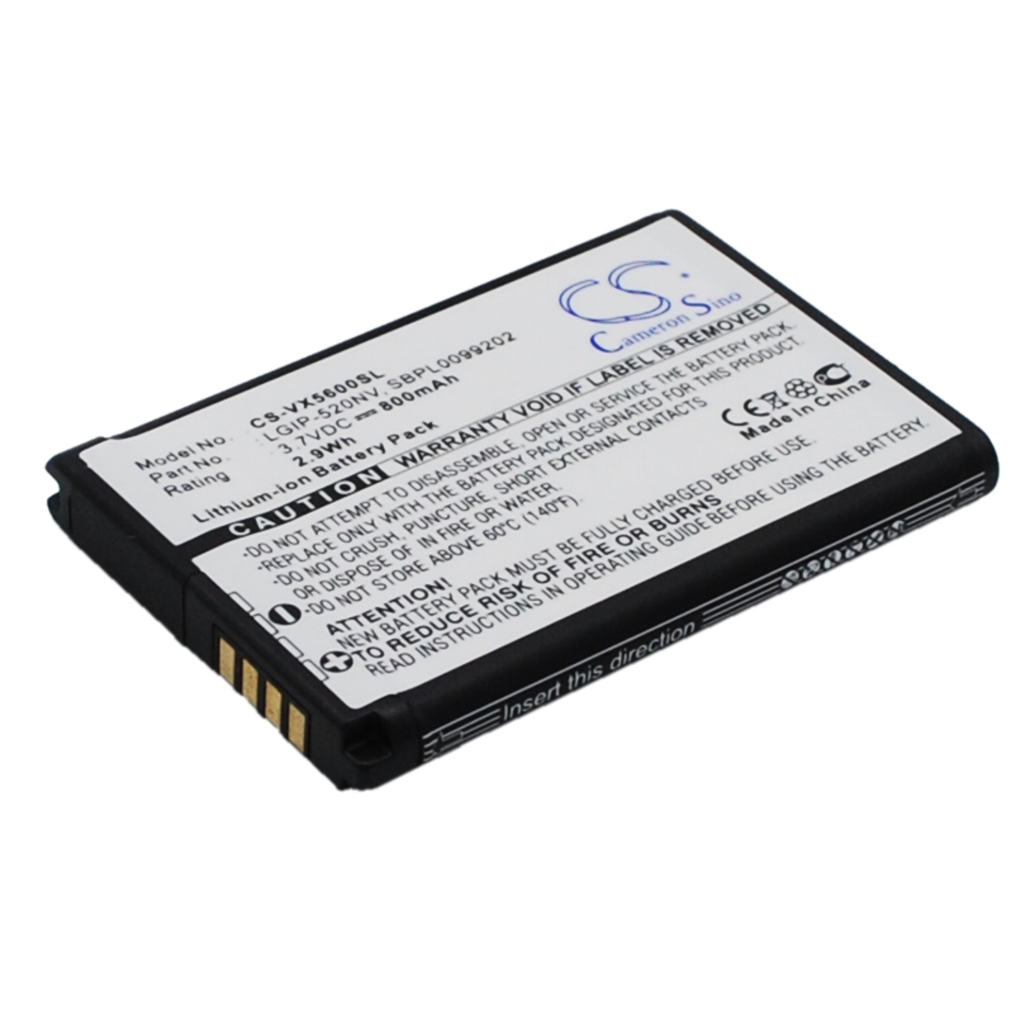 Batteria del telefono cellulare LG CS-VX5600SL