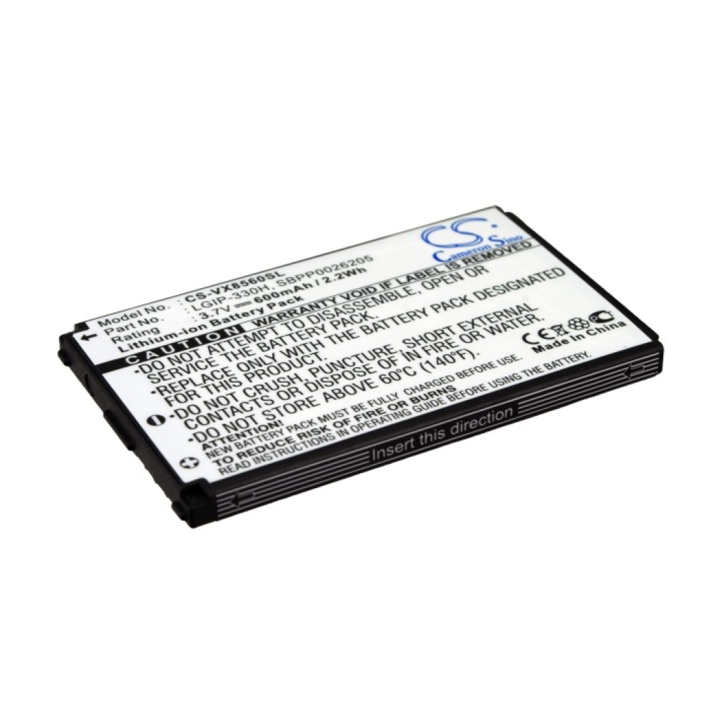 Batteria del telefono cellulare LG VX8560