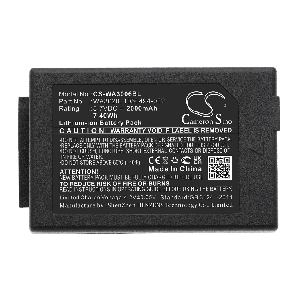 BarCode, Scanner Battery Motorola 3 Model S