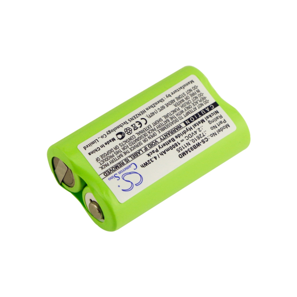 Sostituzione della batteria compatibile per Welch-Allyn 72610,N1155