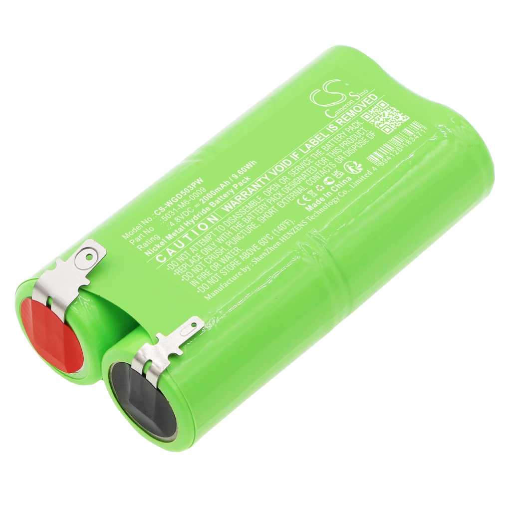 Sostituzione della batteria compatibile per Wolf garten 5031-M6-0009