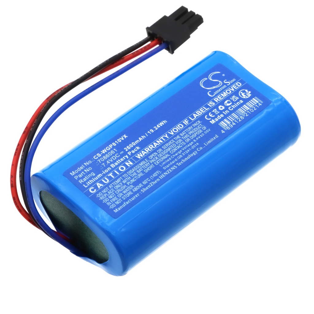 Compatible battery replacement for Wolf garten 7086061