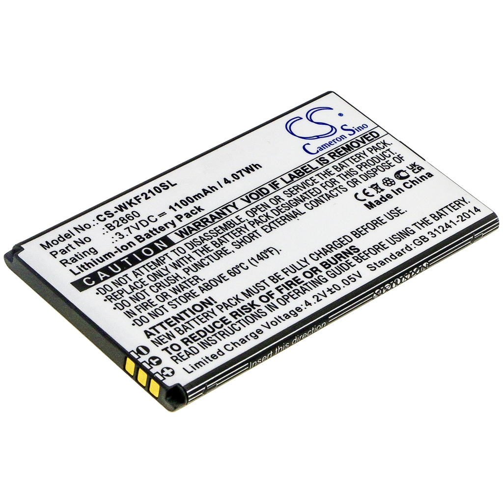 Battery Replaces B2860