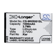 CS-WKR001SL<br />Batterie per   sostituisce la batteria Kar