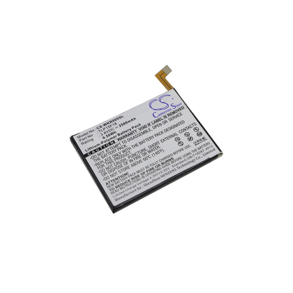 Sostituzione della batteria compatibile per Wiko TLP15F18,TLP15G07