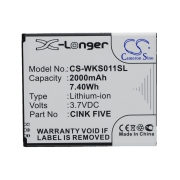 CS-WKS011SL<br />Batteries for   replaces battery K1391