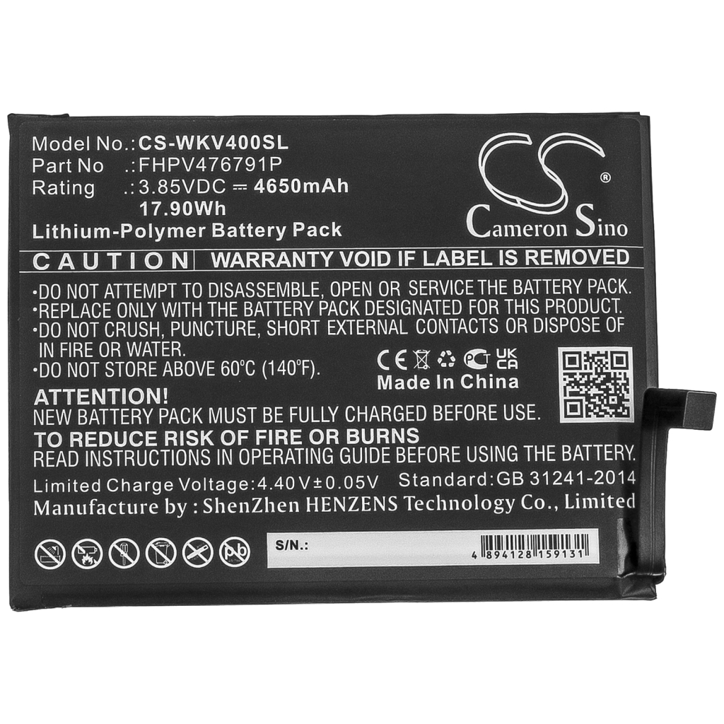 Batterie Sostituisce FHPV476791P