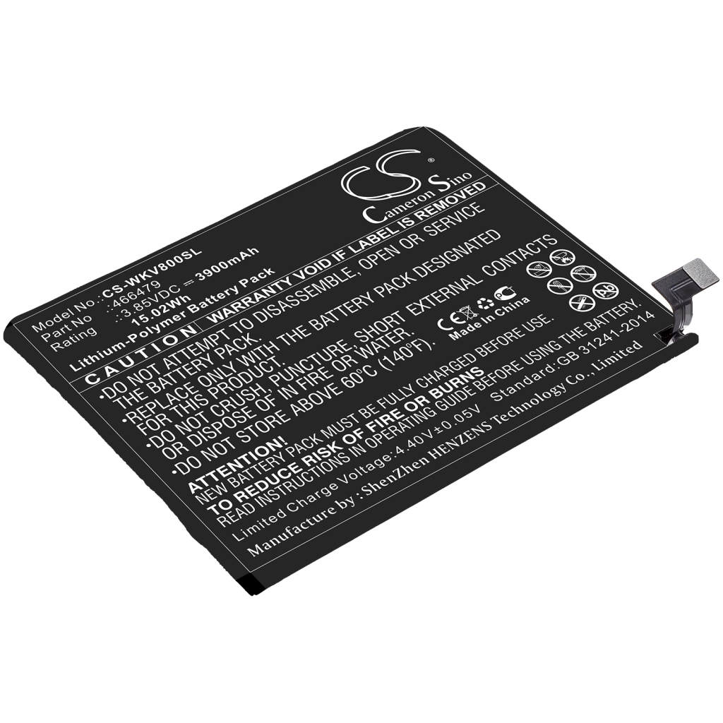 Batteria del telefono cellulare Sugar C13 (CS-WKV800SL)