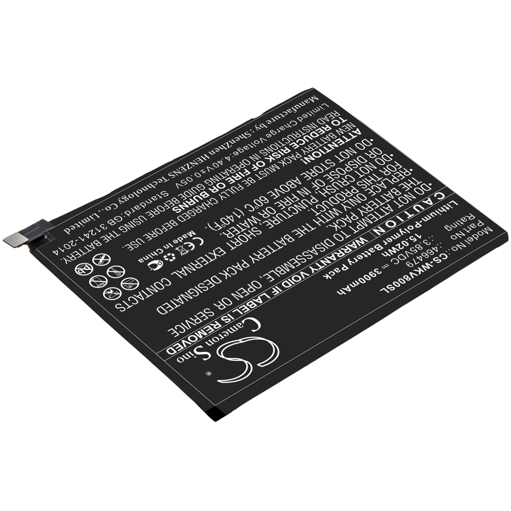 Batteria del telefono cellulare Sugar C13 (CS-WKV800SL)