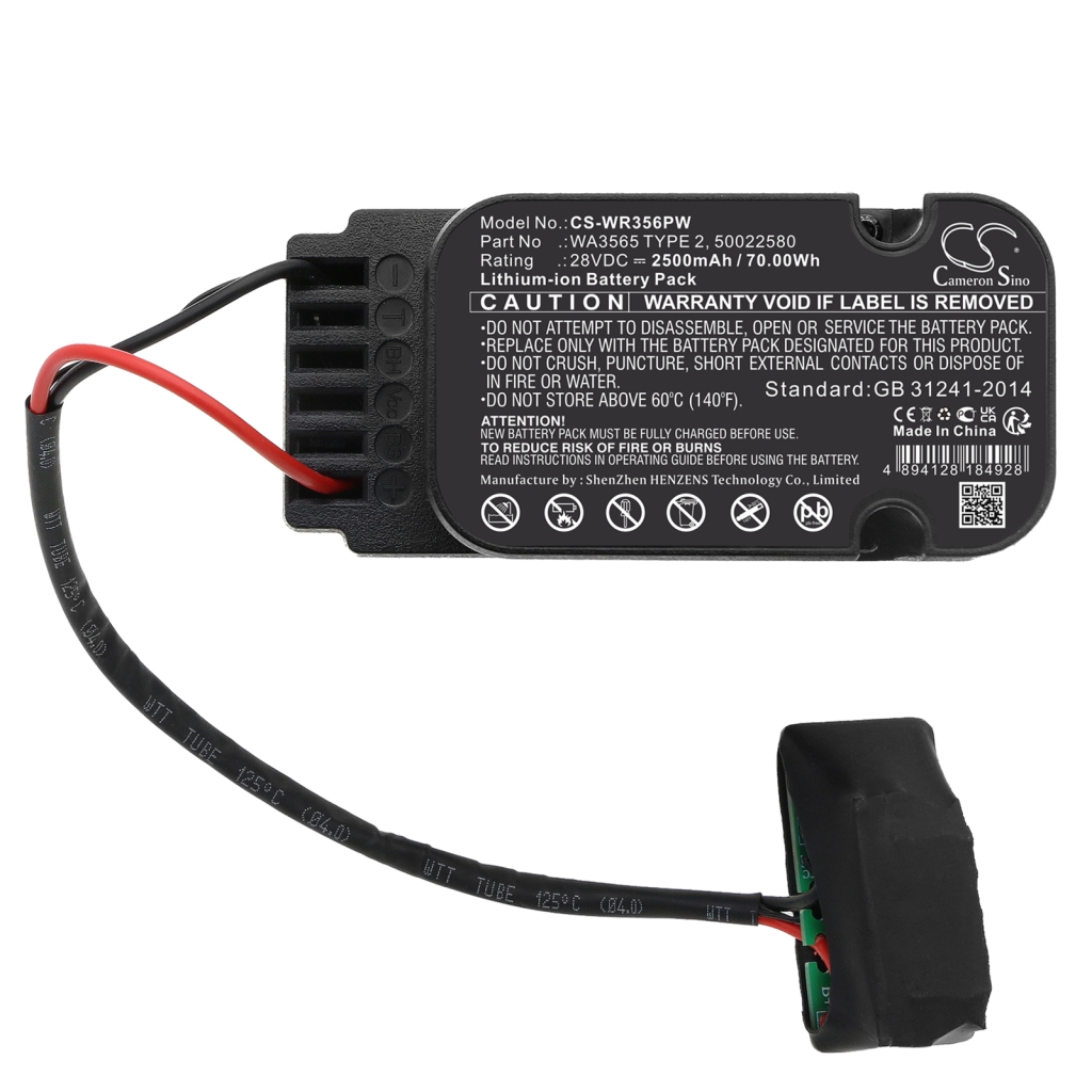 Batteria per elettroutensili Worx Landroid WG795E (CS-WR356PW)