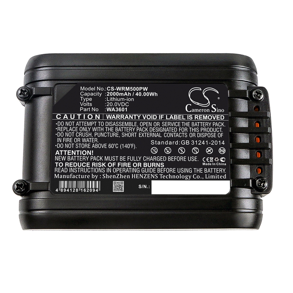 Batteria per elettroutensili Worx WG173E.9