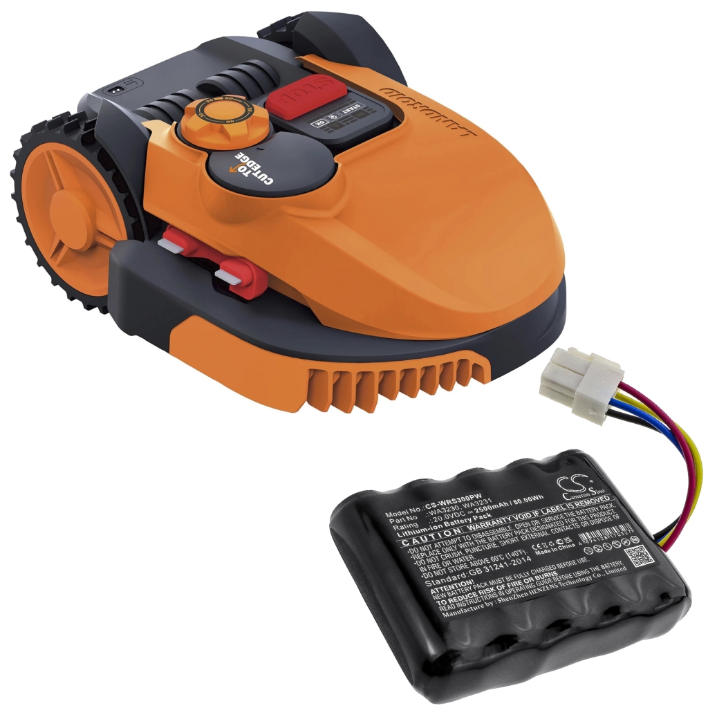 Batteria per elettroutensili Worx CS-WRS300PW