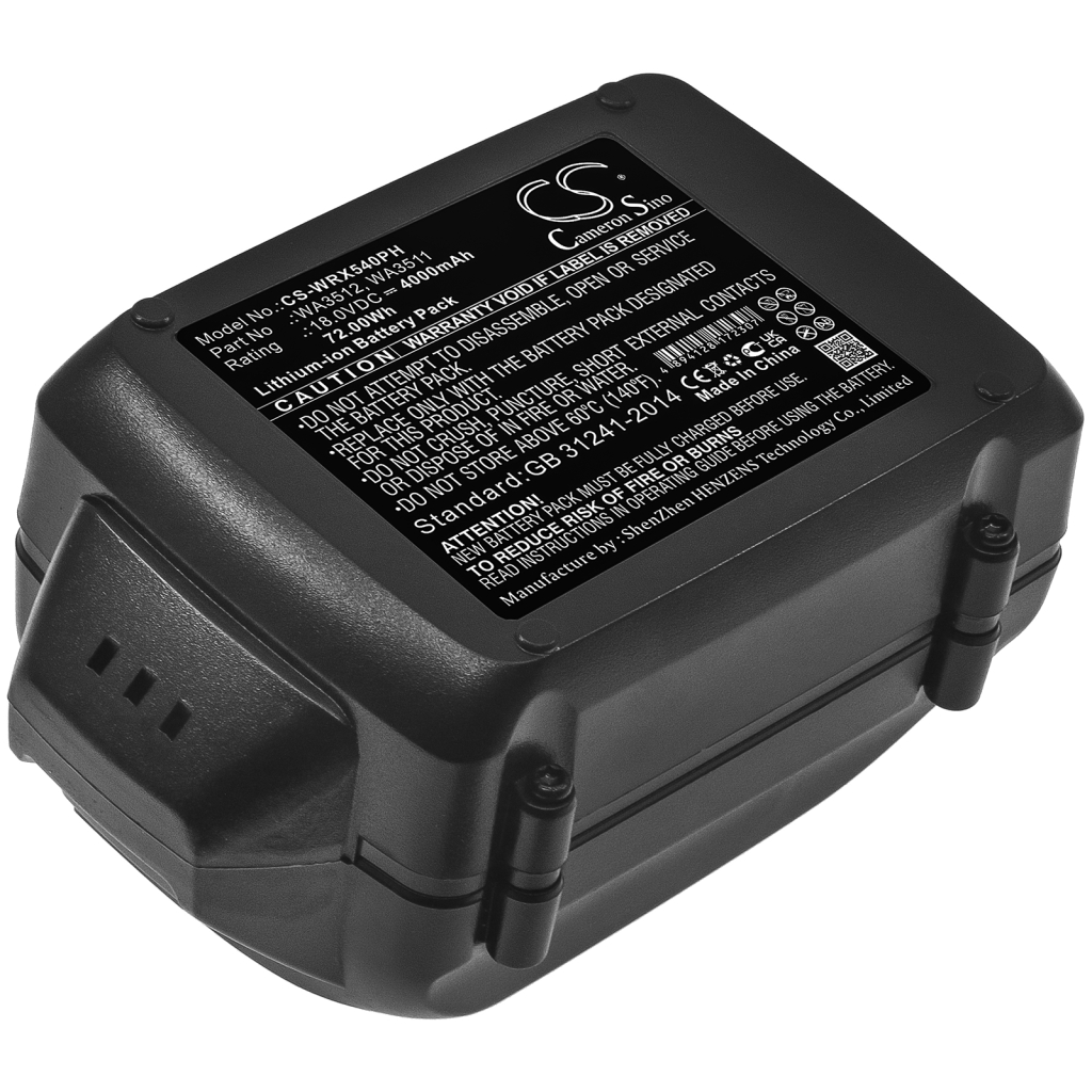 Batteria per elettroutensili Worx CS-WRX540PH