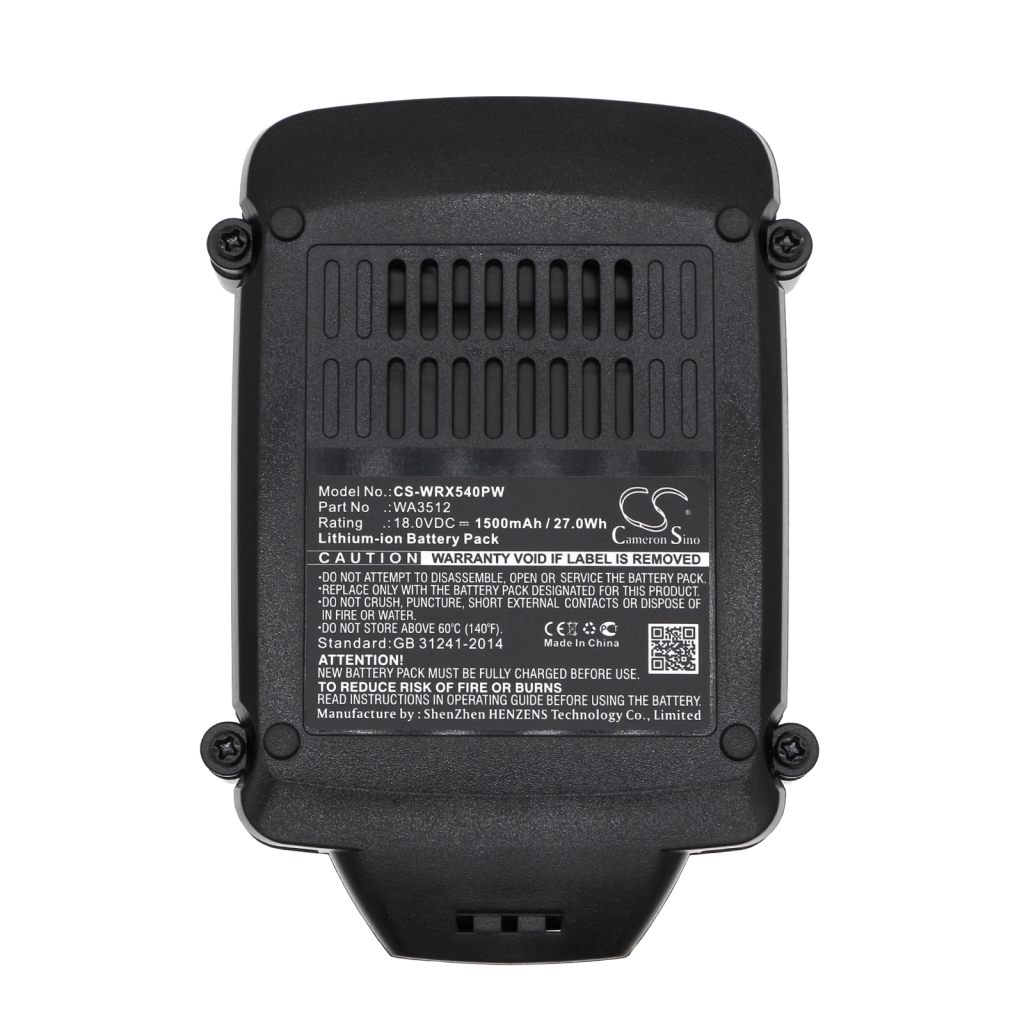 Batteria per elettroutensili Worx CS-WRX540PW