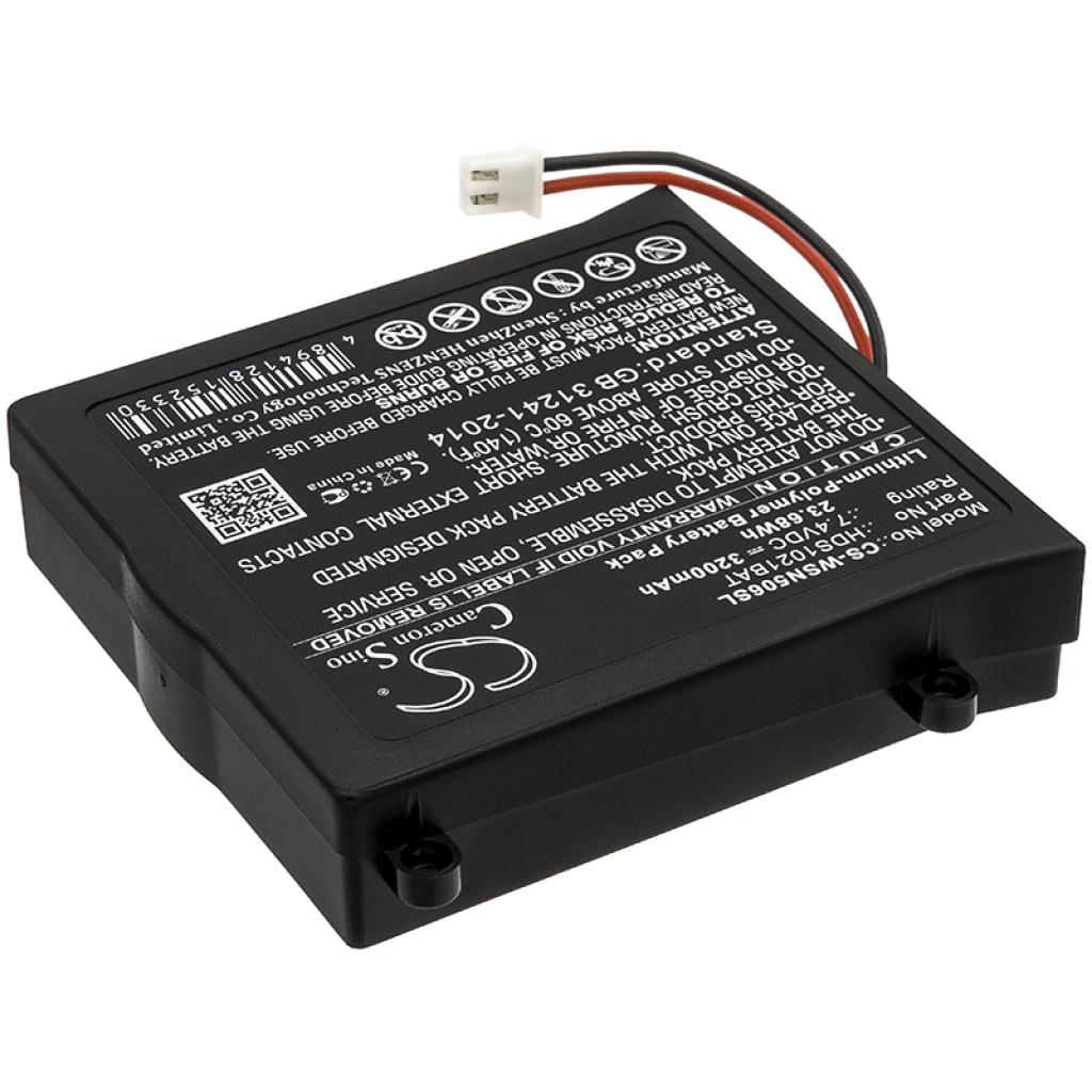 Batterie Sostituisce HDS1021BAT