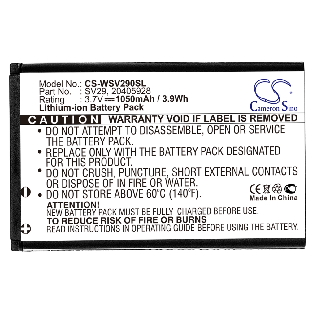 Batterie Sostituisce SB-330230