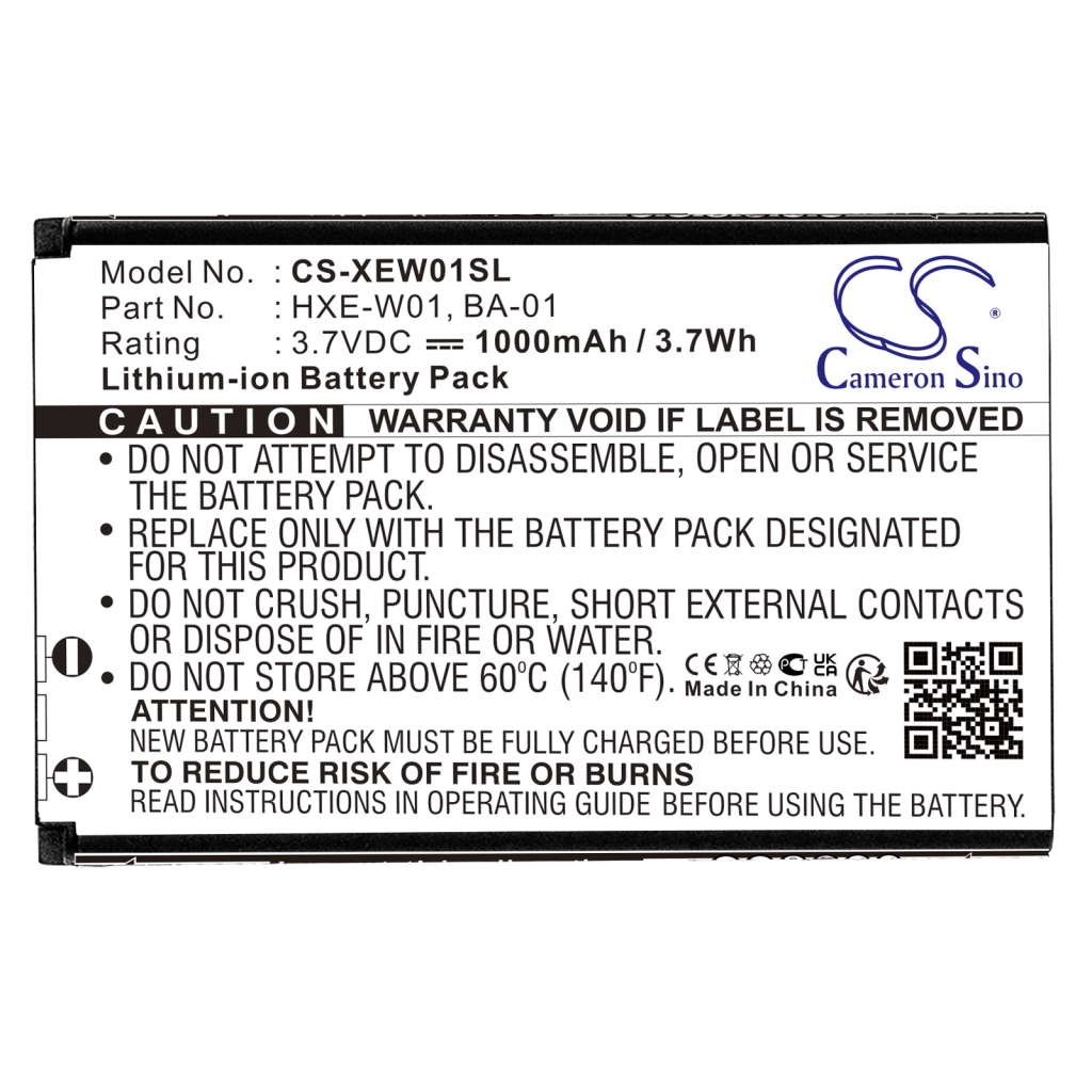 Batterie Sostituisce HEW-R02-1