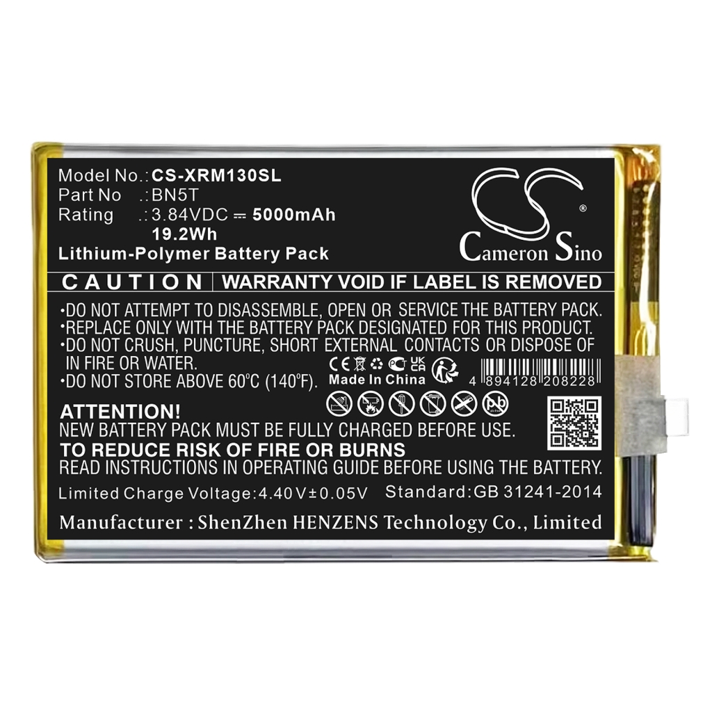 Batteria del telefono cellulare Redmi 13 (CS-XRM130SL)