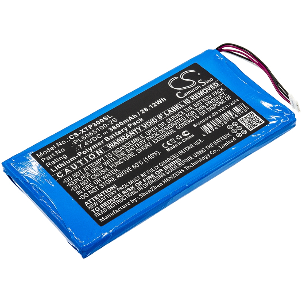 Batteria dell'apparecchiatura Xtool CS-XTP300SL