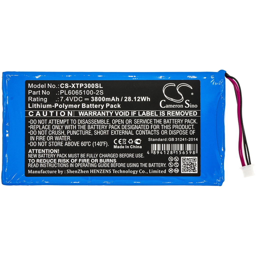 Batteria dell'apparecchiatura Xtool CS-XTP300SL