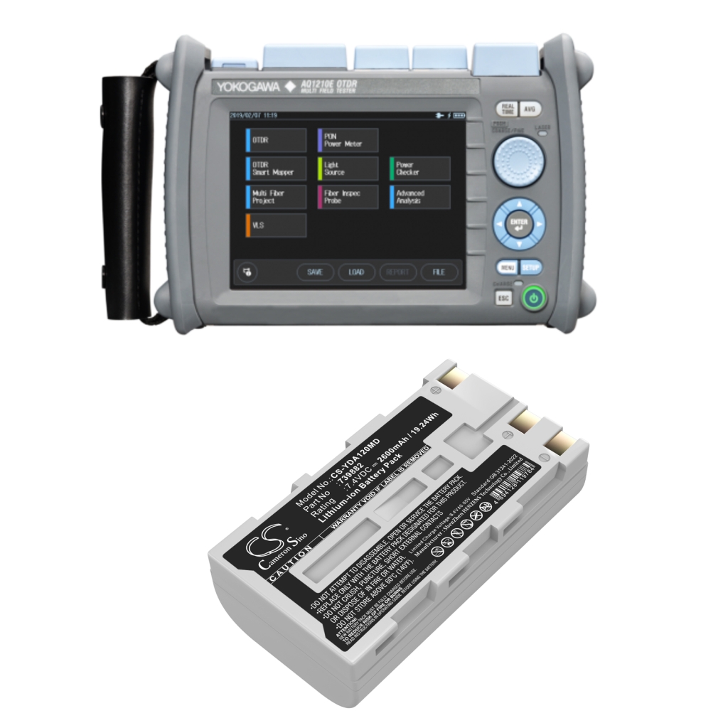 Sostituzione della batteria compatibile per Yokogawa 739882