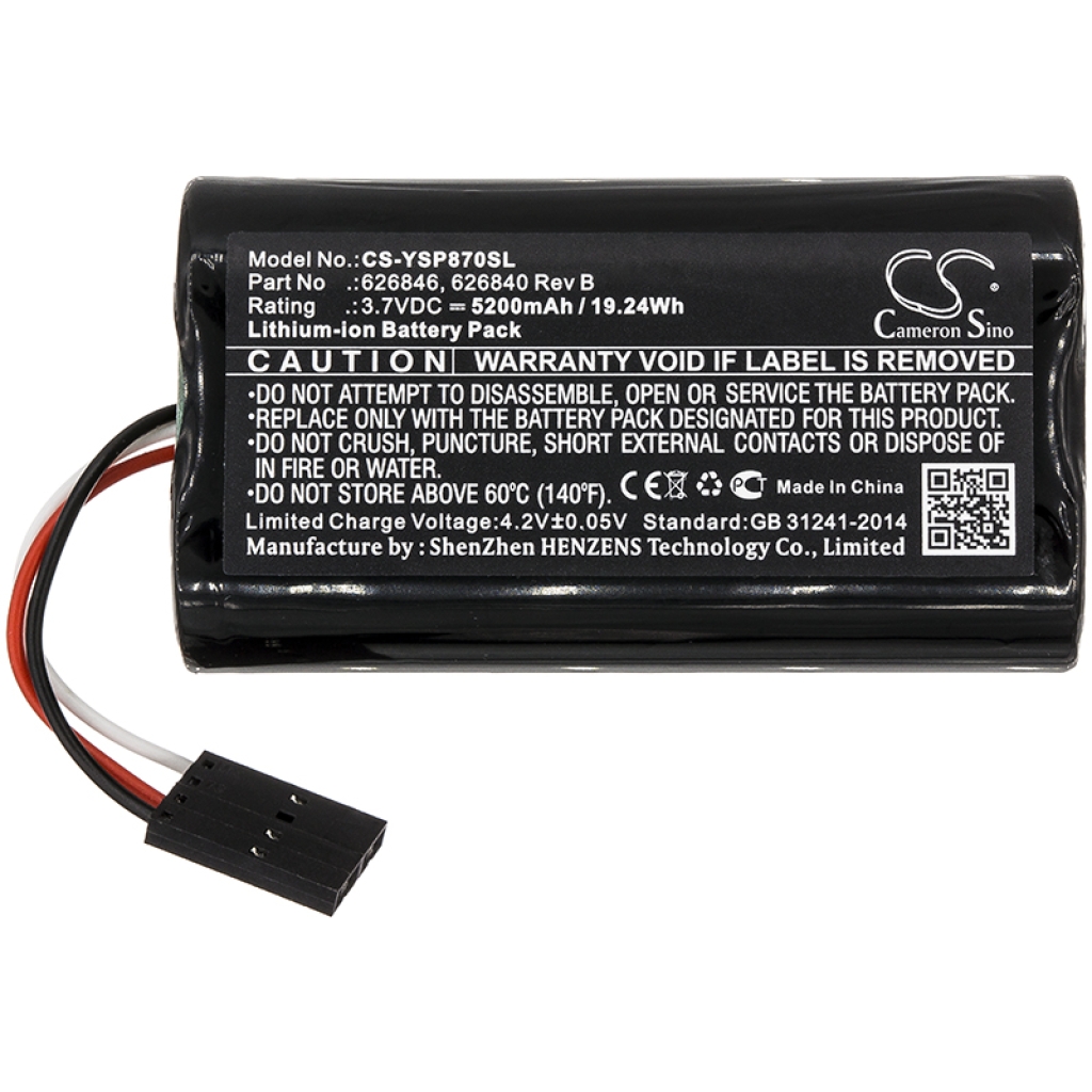 Batterie Sostituisce 626846