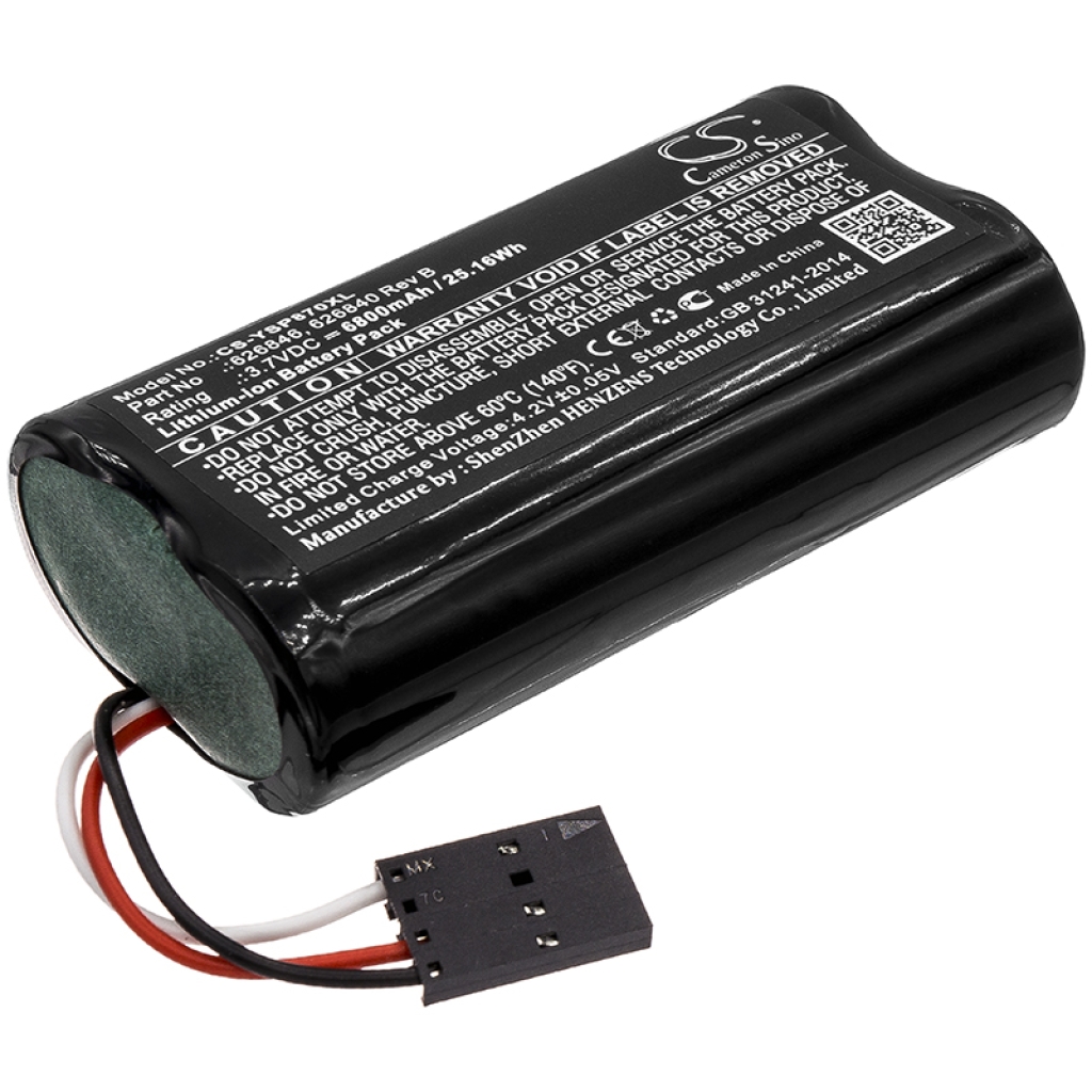 Battery Replaces 626840 Rev B