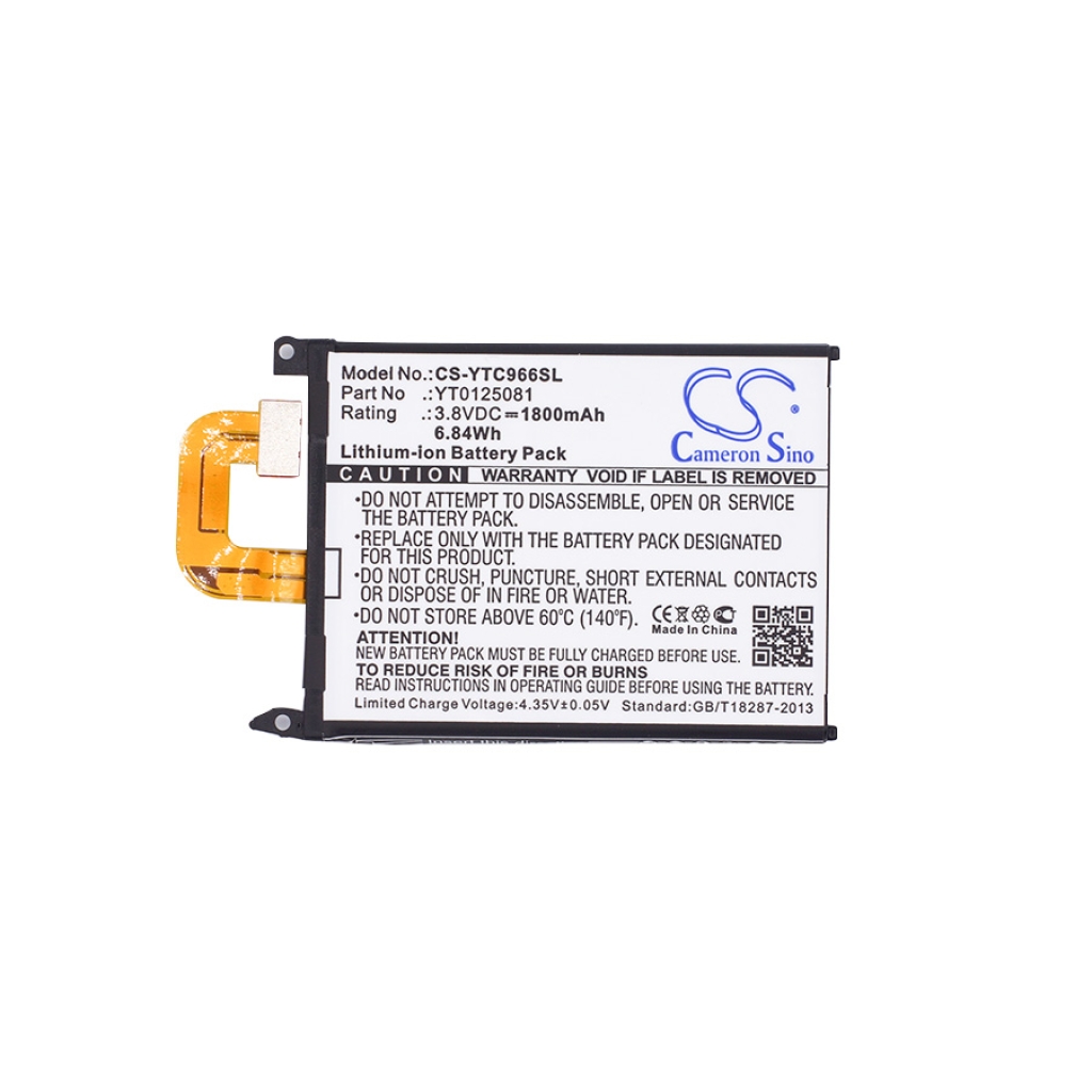 Batterie Sostituisce YT0125081