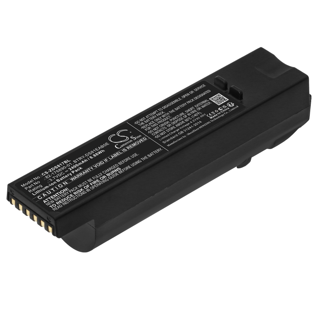 Codice a barre, batteria dello scanner Zebra DS8170