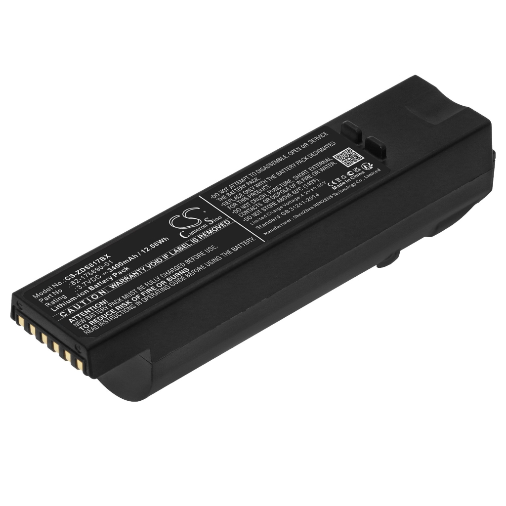 Codice a barre, batteria dello scanner Zebra DS8170