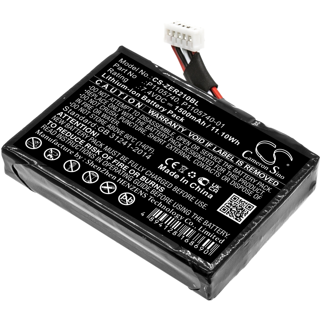 Printer Battery Zebra CS-ZER210BL