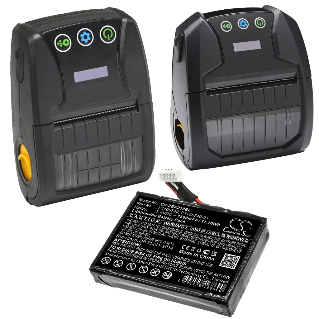 Batteria della stampante Zebra ZQ220