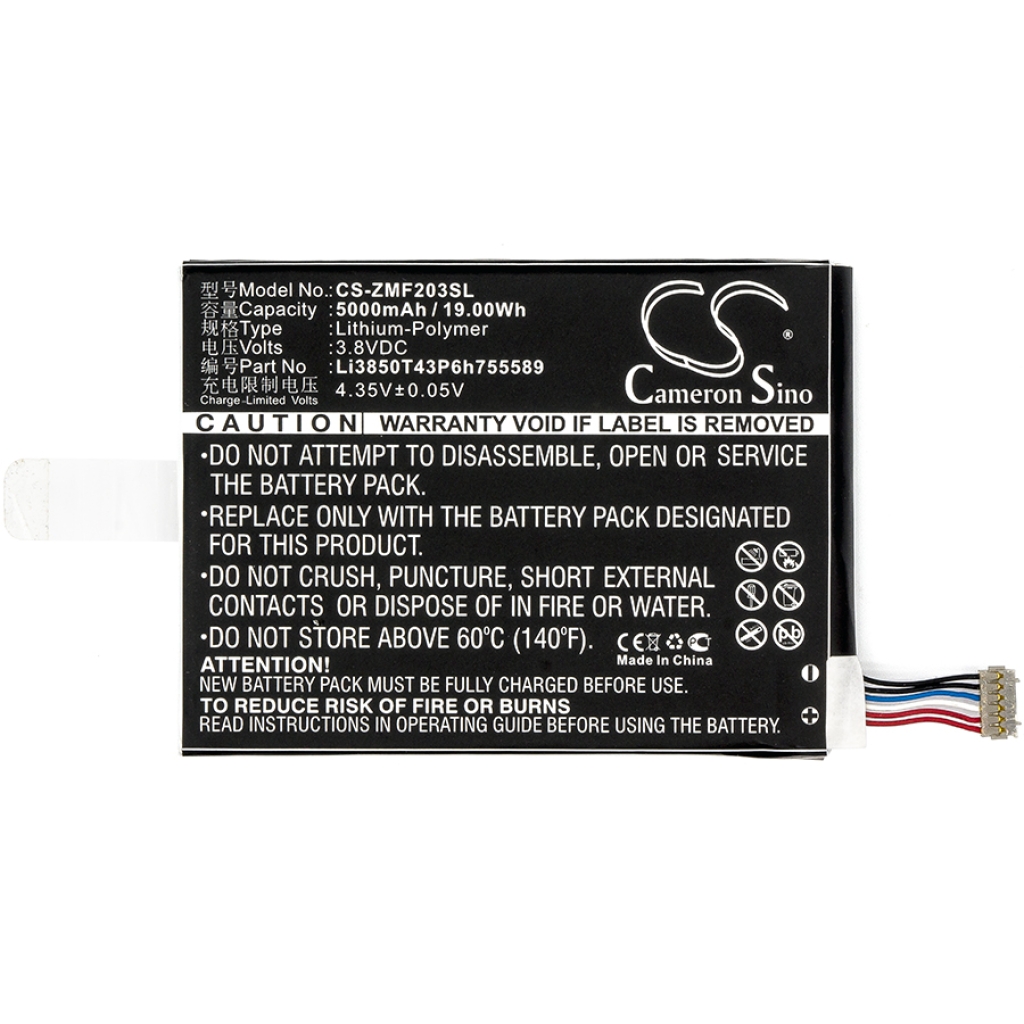 Batterie Sostituisce Li3850T43P6h755589