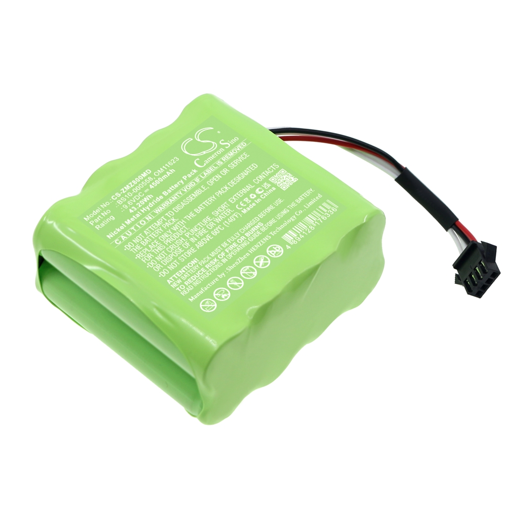 Sostituzione della batteria compatibile per Zyno medical BS10-000558,OM11623