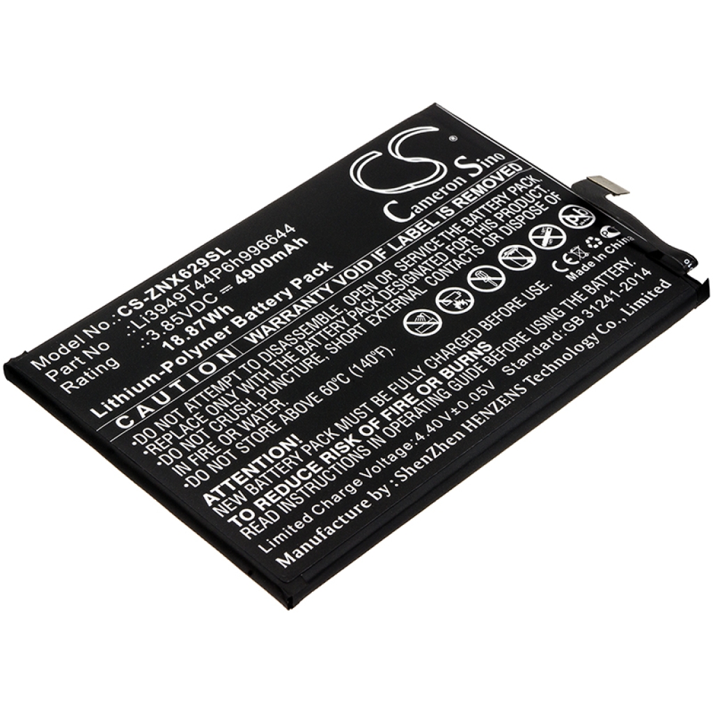 Batteria del telefono cellulare ZTE CS-ZNX629SL