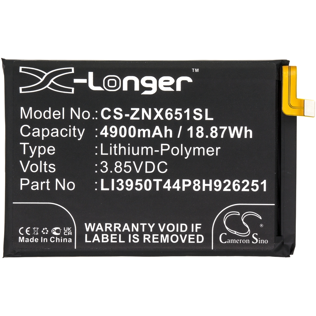 Batterie Sostituisce LI3950T44P8H926251