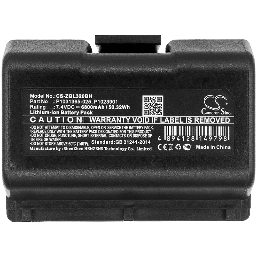 Batteria della stampante Zebra ZQ610HC