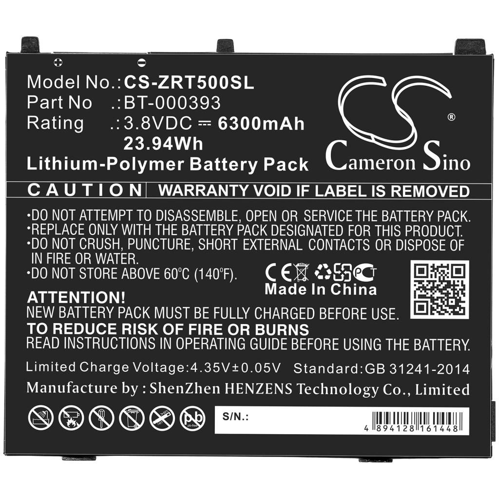 Batterie Sostituisce BT-000393