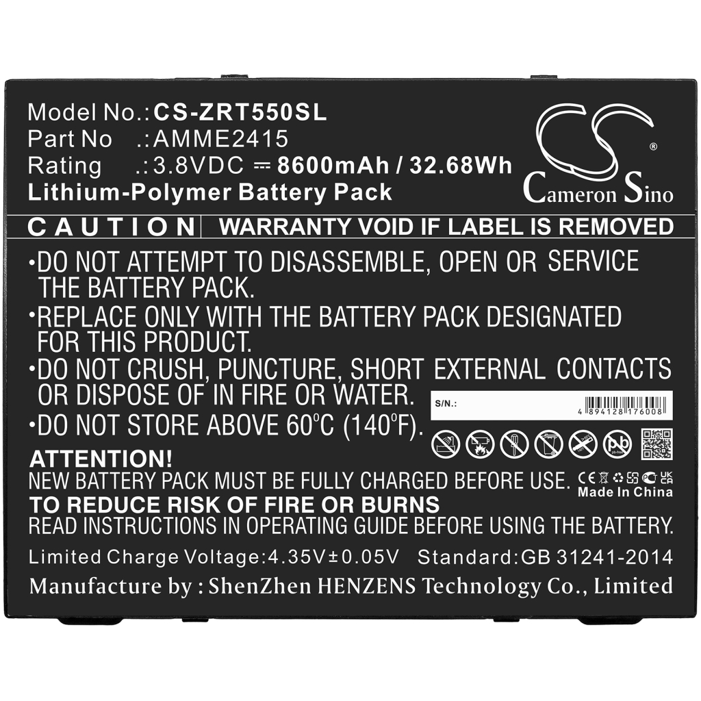 Batterie Sostituisce AMME2415