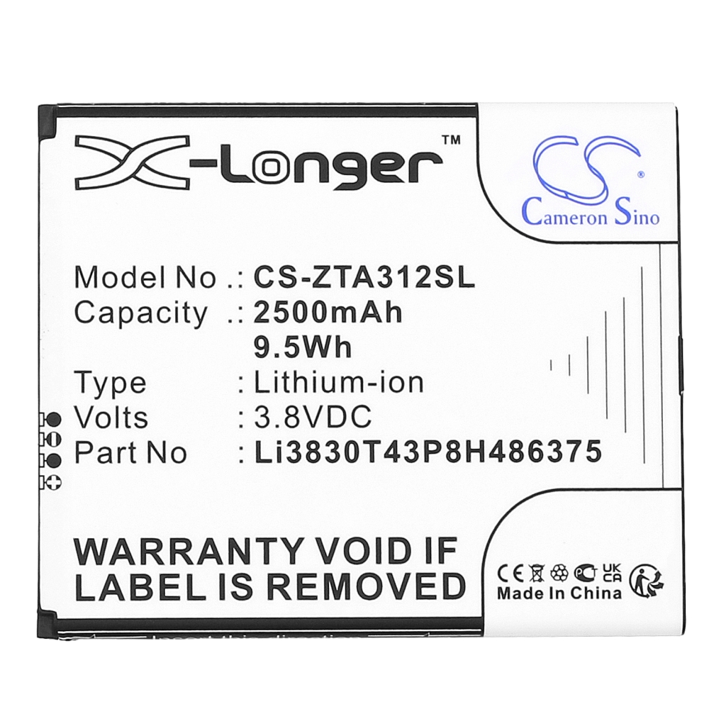 Batteria del telefono cellulare ZTE Blade A31 2021 (CS-ZTA312SL)