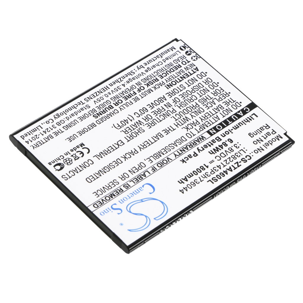 Batteria del telefono cellulare ZTE Blade L4 (CS-ZTA460SL)