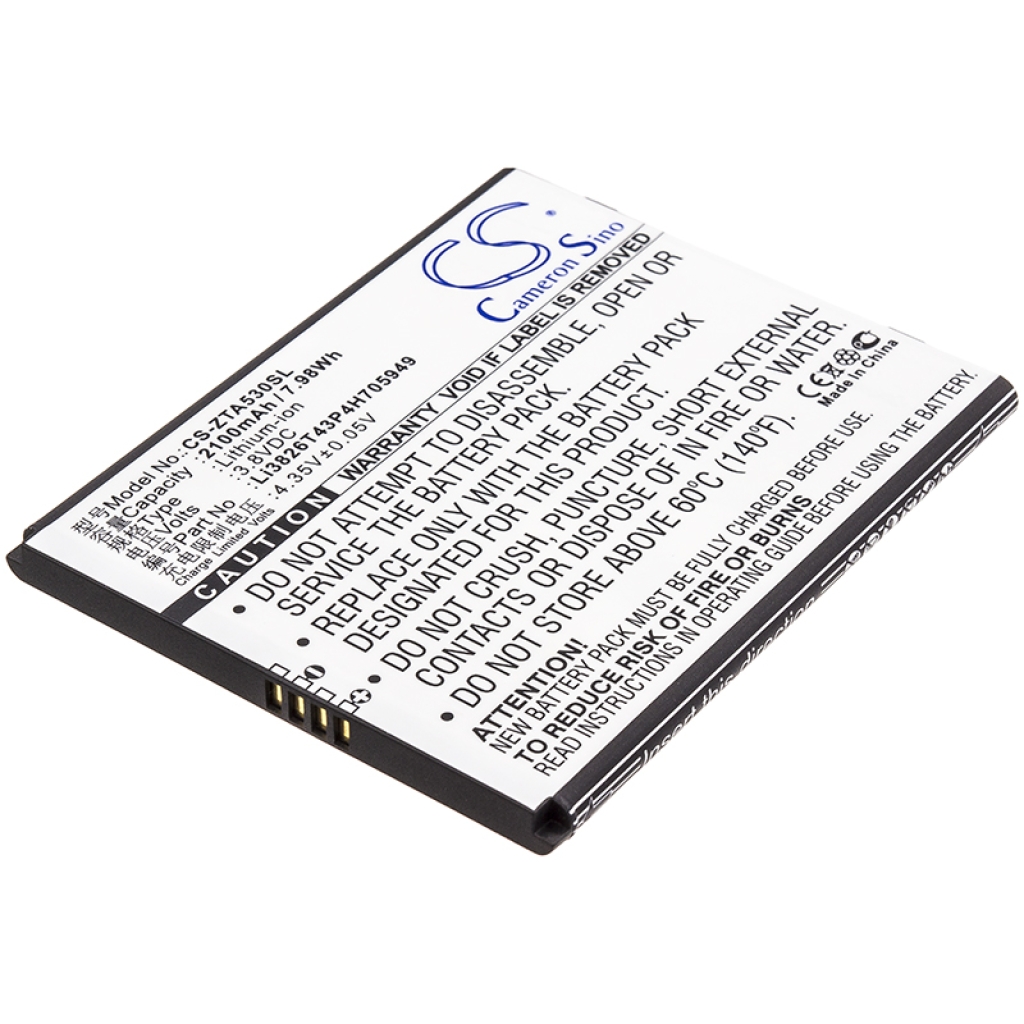 Batteria del telefono cellulare ZTE BA606 (CS-ZTA530SL)