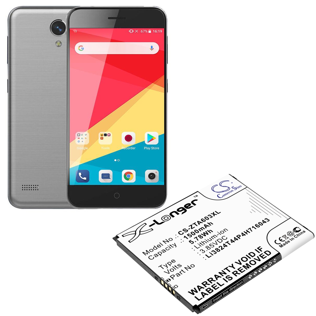 Batteria del telefono cellulare ZTE A521 (CS-ZTA603XL)