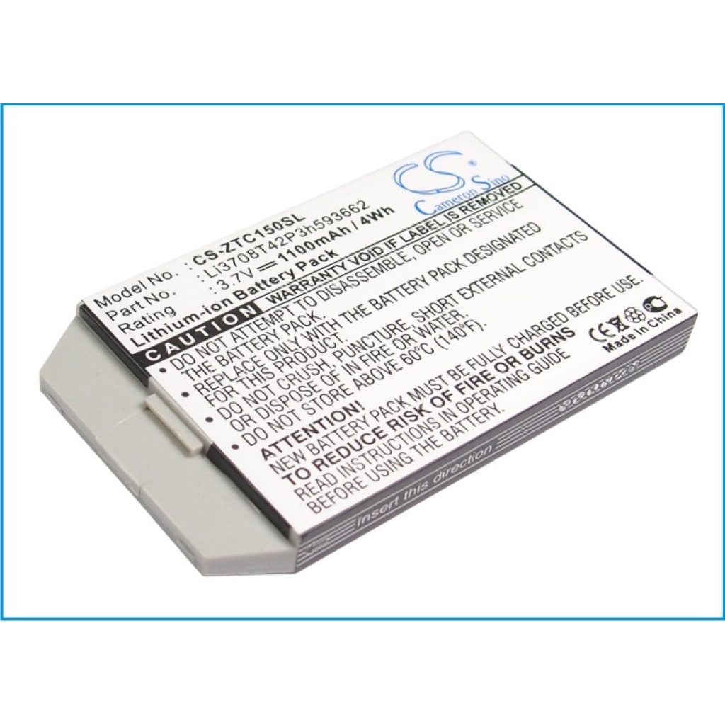 Batteria del telefono cellulare ZTE C230 (CS-ZTC150SL)