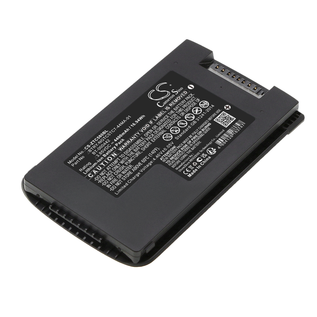 Codice a barre, batteria dello scanner Zebra CS-ZTC580BL