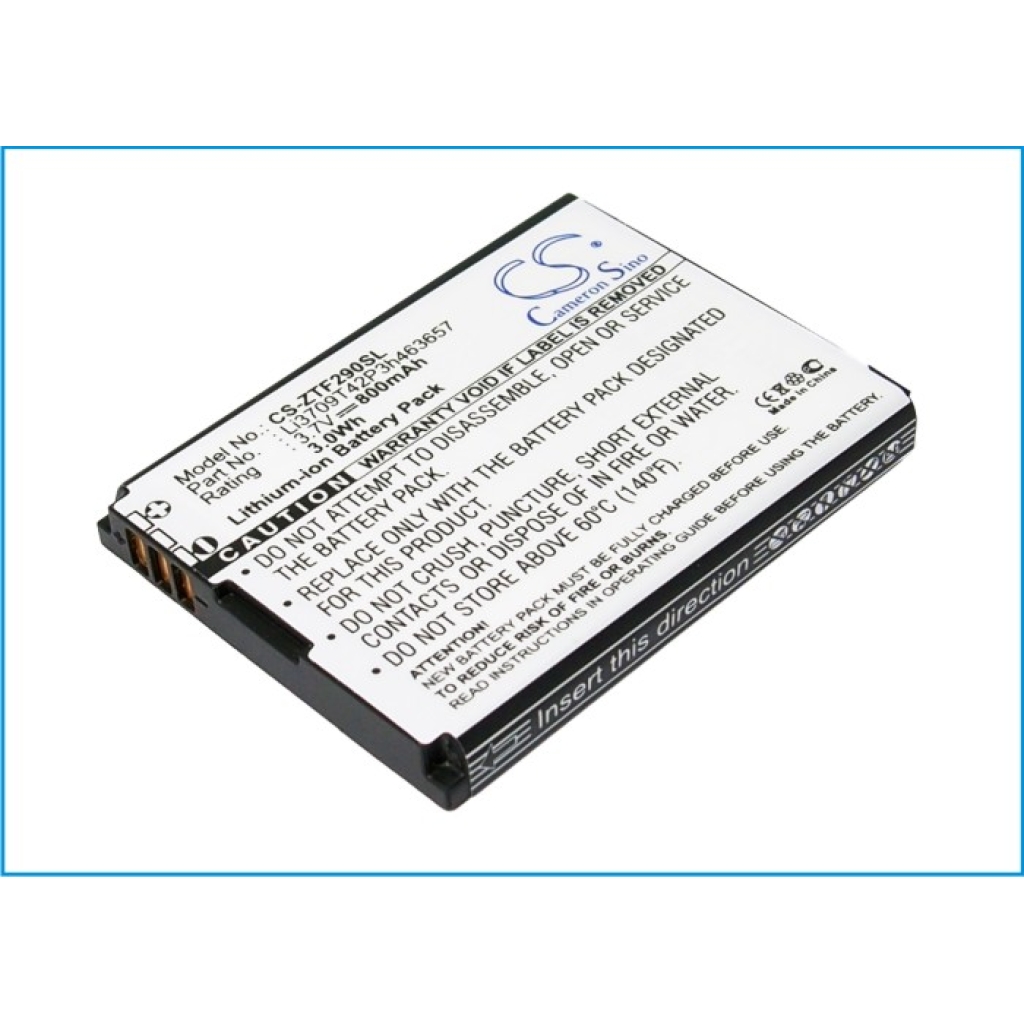 Batterie Sostituisce Li3708T42P3h463657-NTC