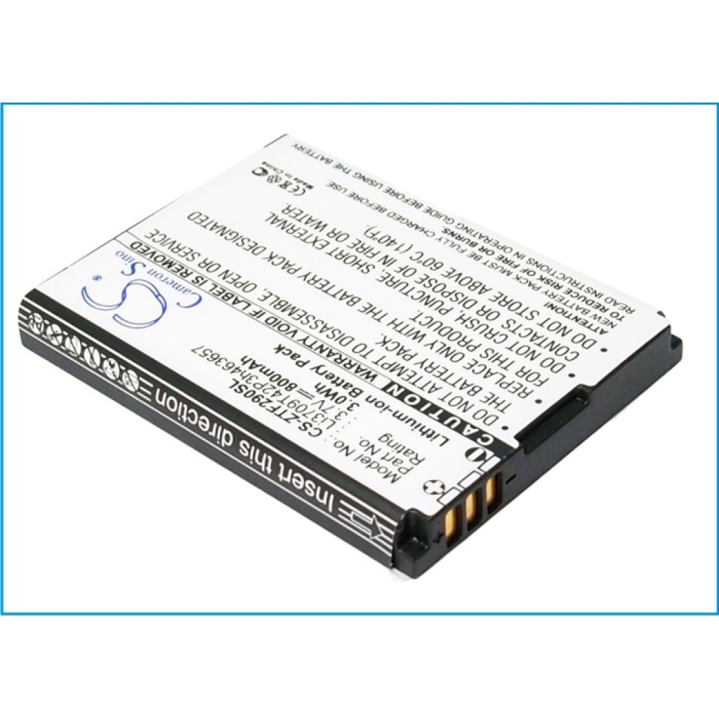 Battery Replaces Li3708T42P3h463657-NTC