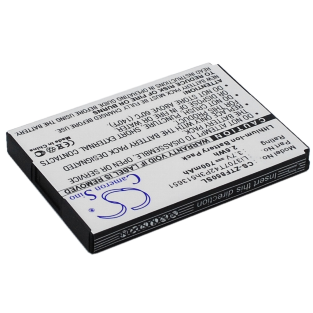 Sostituzione della batteria compatibile per ZTE LI3707T42P3H513651